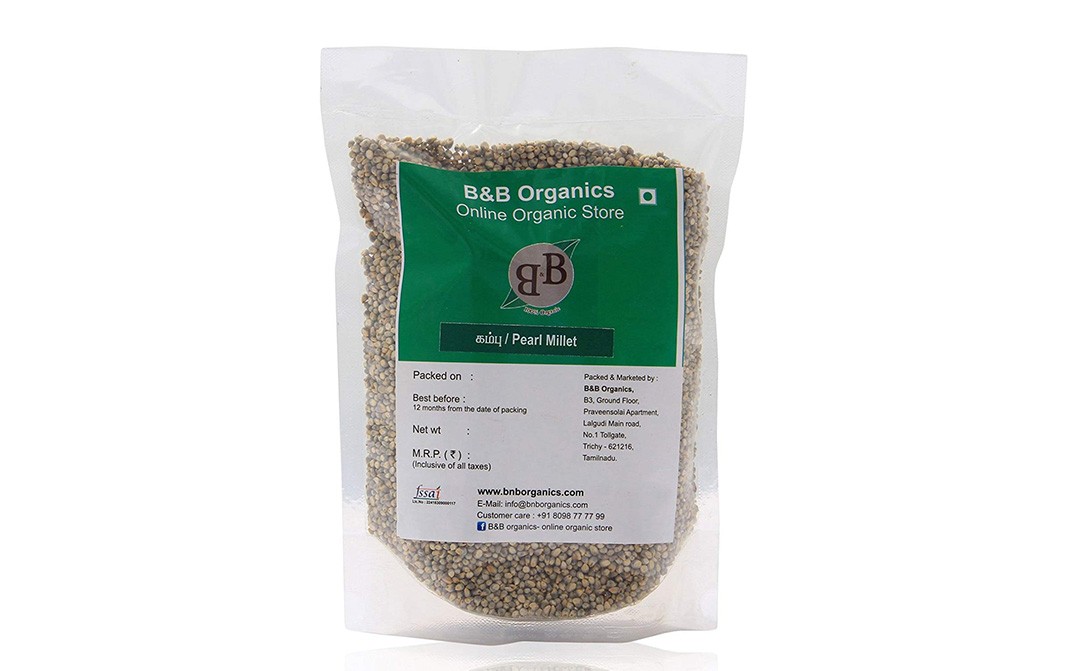 B&B Organics Pearl Millet Pack 5 Kilogram - Reviews | Nutrition ...